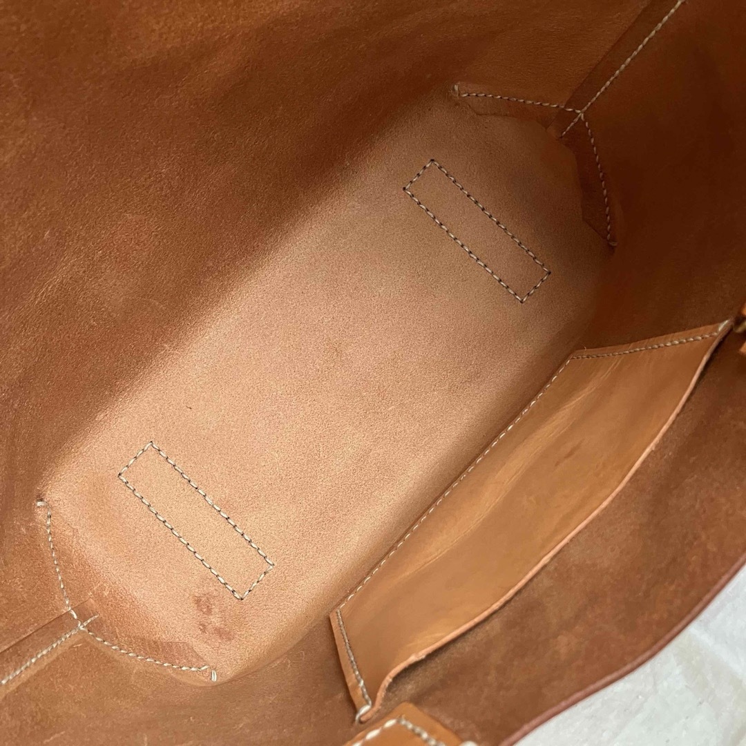美品/廃番色】gentenゲンテンアマーノトートバッグ Mヌメ 美品/廃番色】gentenゲンテンアマーノトートバッグ Mヌメ
