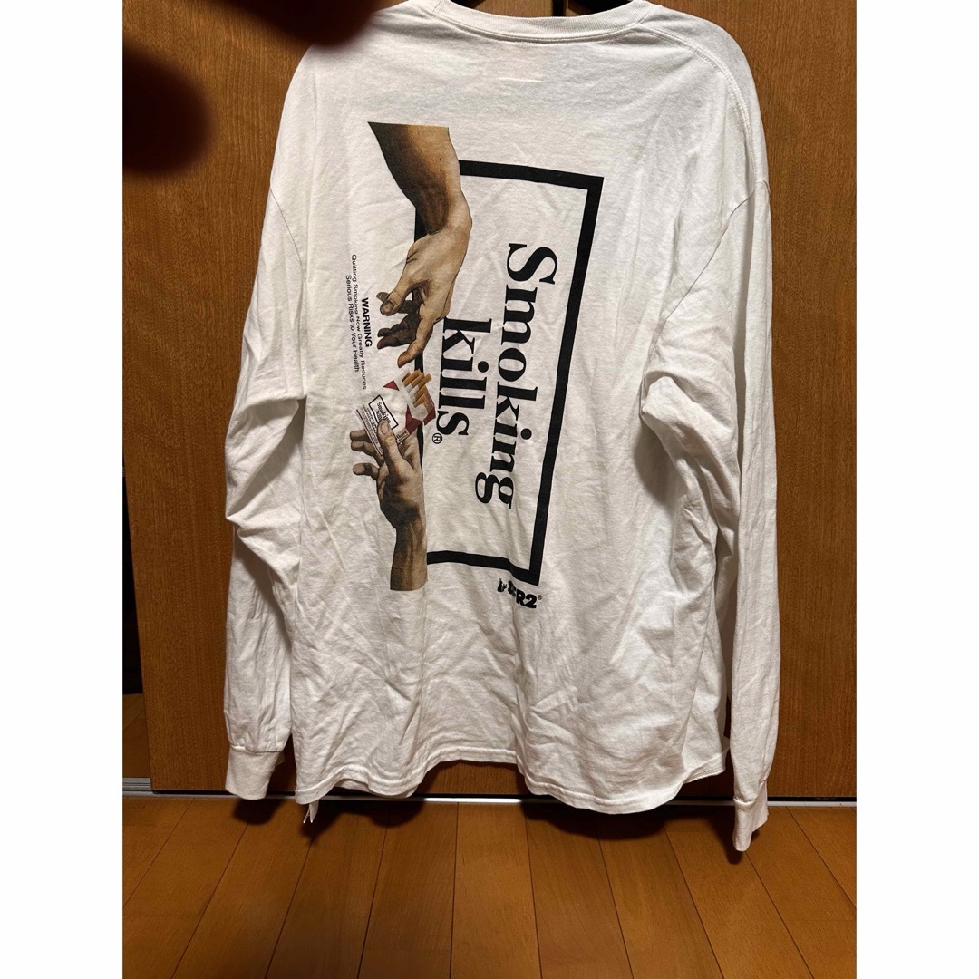 #FR2(エフアールツー)のFR2 smokingkills Tシャツ ロングスリーブ メンズのトップス(Tシャツ/カットソー(七分/長袖))の商品写真