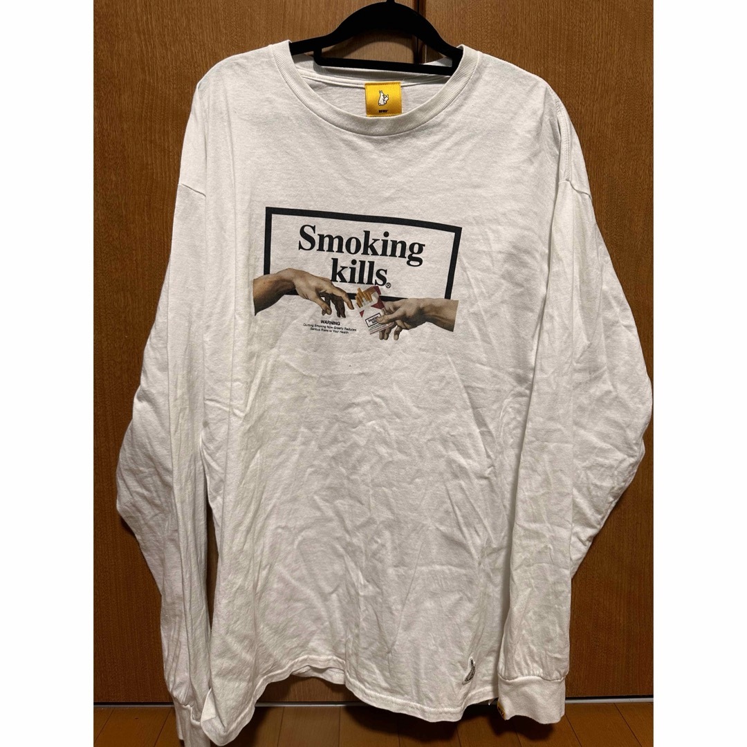 #FR2(エフアールツー)のFR2 smokingkills Tシャツ ロングスリーブ メンズのトップス(Tシャツ/カットソー(七分/長袖))の商品写真