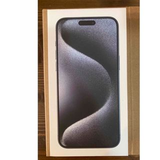 アイフォーン(iPhone)のiPhone 15 Pro Max 256GB ブラックチタニウム(スマートフォン本体)