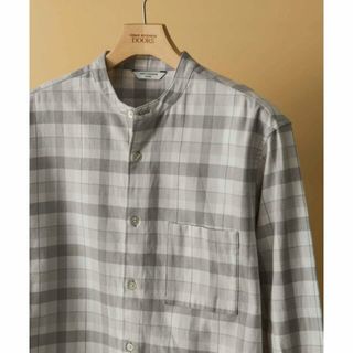 アーバンリサーチドアーズ(URBAN RESEARCH DOORS)の【GRAY CHECK】『UR TECH』ネルバンドカラーシャツ(シャツ)