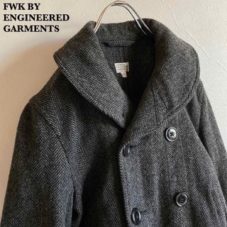 エンジニアードガーメンツ(Engineered Garments)のFWK エンジニアドガーメンツ ツイード ショールカラー Pコート ジャケット(テーラードジャケット)