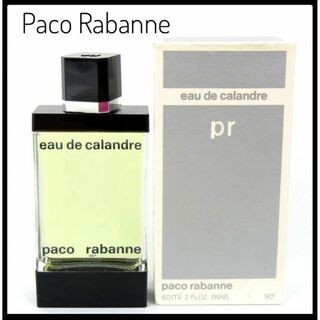 パコラバンヌ(paco rabanne)のパコラバンヌ オードカランドル calandre ビンテージ フレグランス 60(香水(男性用))