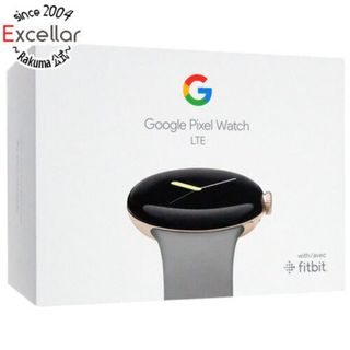 グーグル(Google)のGoogle　Pixel Watch Champagne Gold ステンレス ケース/Hazel アクティブ バンド(腕時計(デジタル))