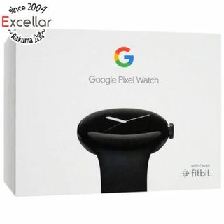 グーグル(Google)のGoogle　Pixel Watch Matte Black ステンレス ケース/Obsidian アクティブ バンド(腕時計(デジタル))