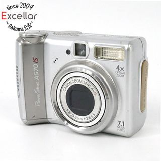 キヤノン(Canon)のCanon製　PowerShot A570 IS　710万画素　本体のみ　液晶画面いたみ(コンパクトデジタルカメラ)