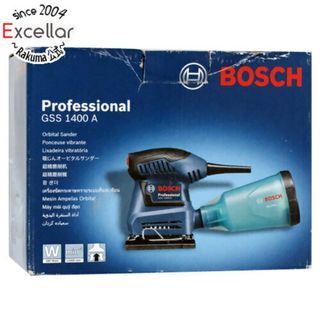 ボッシュ(BOSCH)の【新品訳あり(箱きず・やぶれ)】 BOSCH　吸じんオービタルサンダーミニ　GSS1400A(工具)