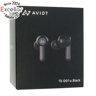 アビオット(AVIOT)のAVIOT　完全ワイヤレスイヤホン　TE-D01u　ブラック　未使用(ヘッドフォン/イヤフォン)