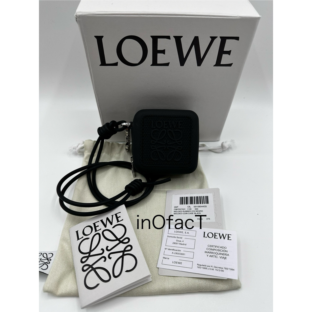 LOEWE(ロエベ)のLOEWE ロエベ モールド コインケース ダイヤモンドラバー ネックポーチ メンズのファッション小物(コインケース/小銭入れ)の商品写真