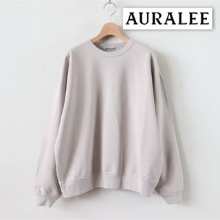 オーラリー(AURALEE)のAURALEE SUPER SOFT SWEAT BIG P/O(トレーナー/スウェット)