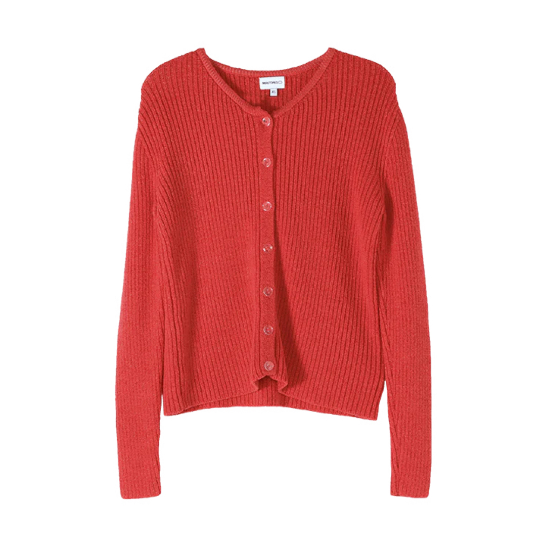 UNITED ARROWS(ユナイテッドアローズ)のMIRSTORES SEXYRIBBED CARDIGAN ニット カーディガン レディースのトップス(カーディガン)の商品写真