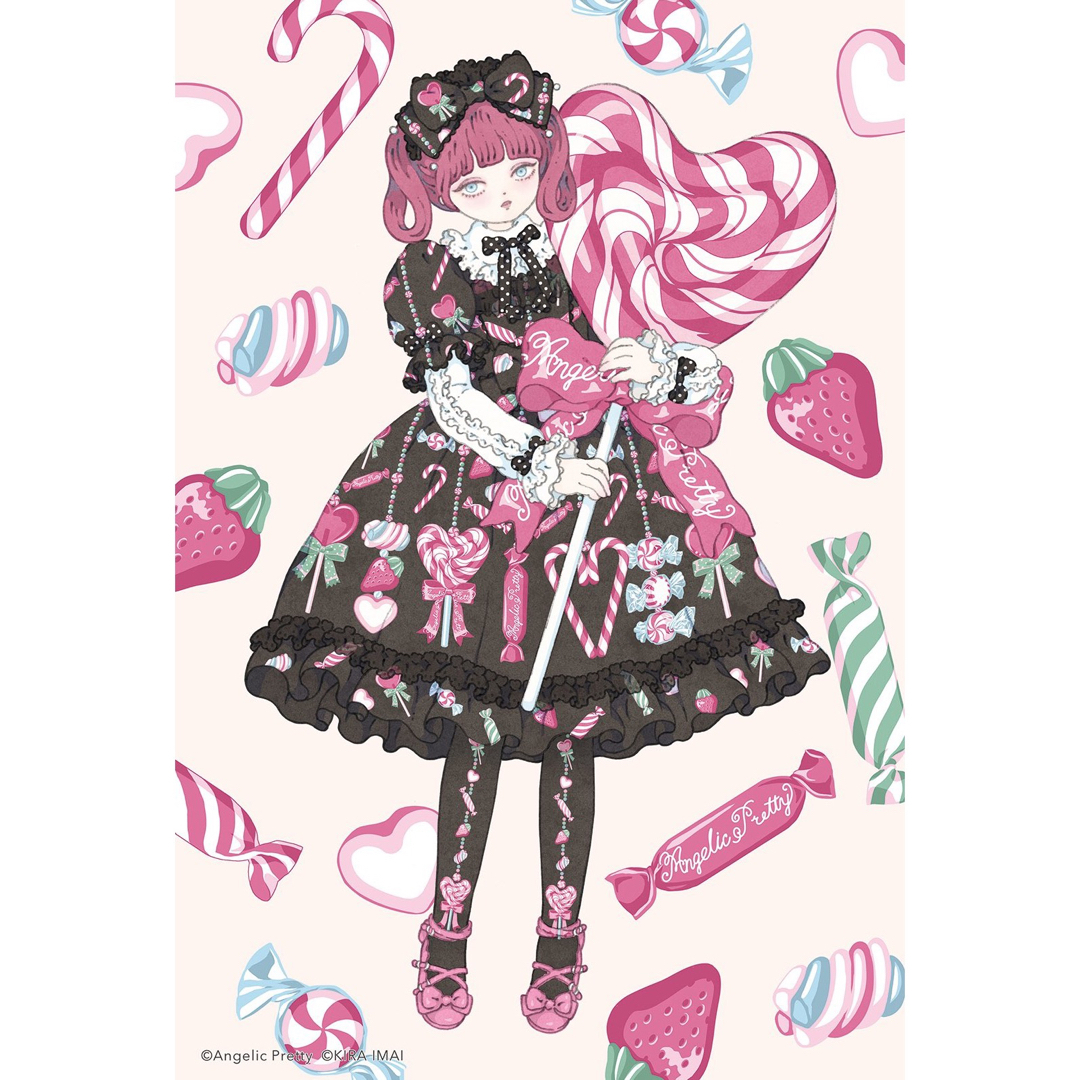 Angelic Pretty(アンジェリックプリティー)のangelic pretty ポストカード エンタメ/ホビーのコレクション(ノベルティグッズ)の商品写真