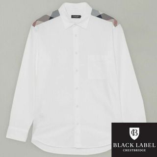 ブラックレーベルクレストブリッジ(BLACK LABEL CRESTBRIDGE)の【新品タグ付き】ブラックレーベルクレストブリッジ ショルダーチェック長袖シャツL(シャツ)