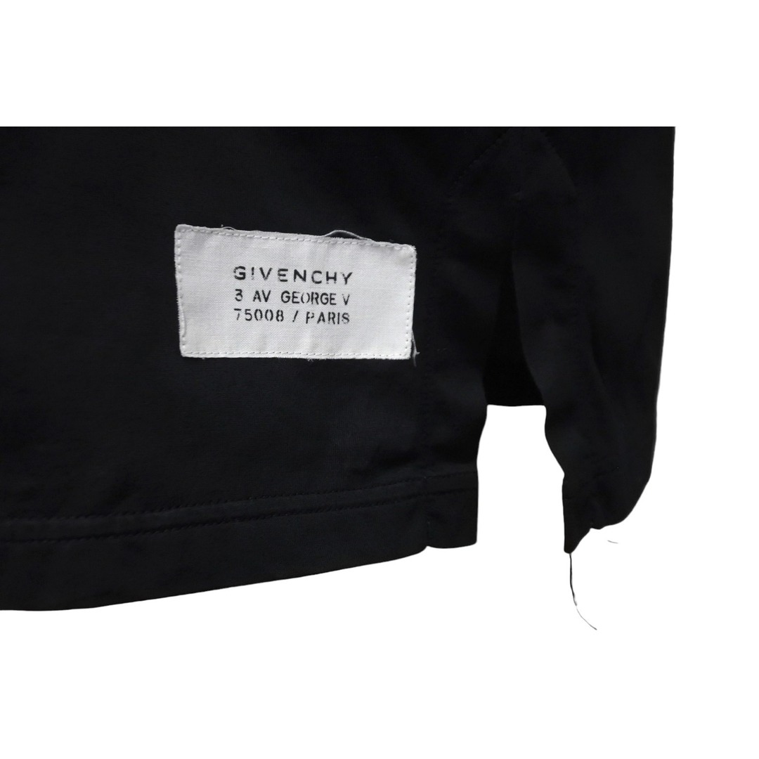 GIVENCHY(ジバンシィ)のGIVENCHY ジバンシィ 半袖Ｔシャツ トップス イタリア製 BM70PT30BV コットン ブラック サイズL 美品 中古 57704 レディースのトップス(Tシャツ(半袖/袖なし))の商品写真