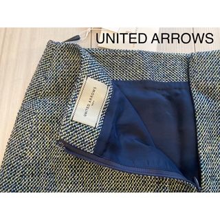 ユナイテッドアローズ(UNITED ARROWS)の値下げ【新品★元値18700円】ユナイテッドアローズ　タイトスカート 36号(ひざ丈スカート)