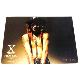 TAIJI / X JAPAN FILM GIGトレーディング カード ２枚