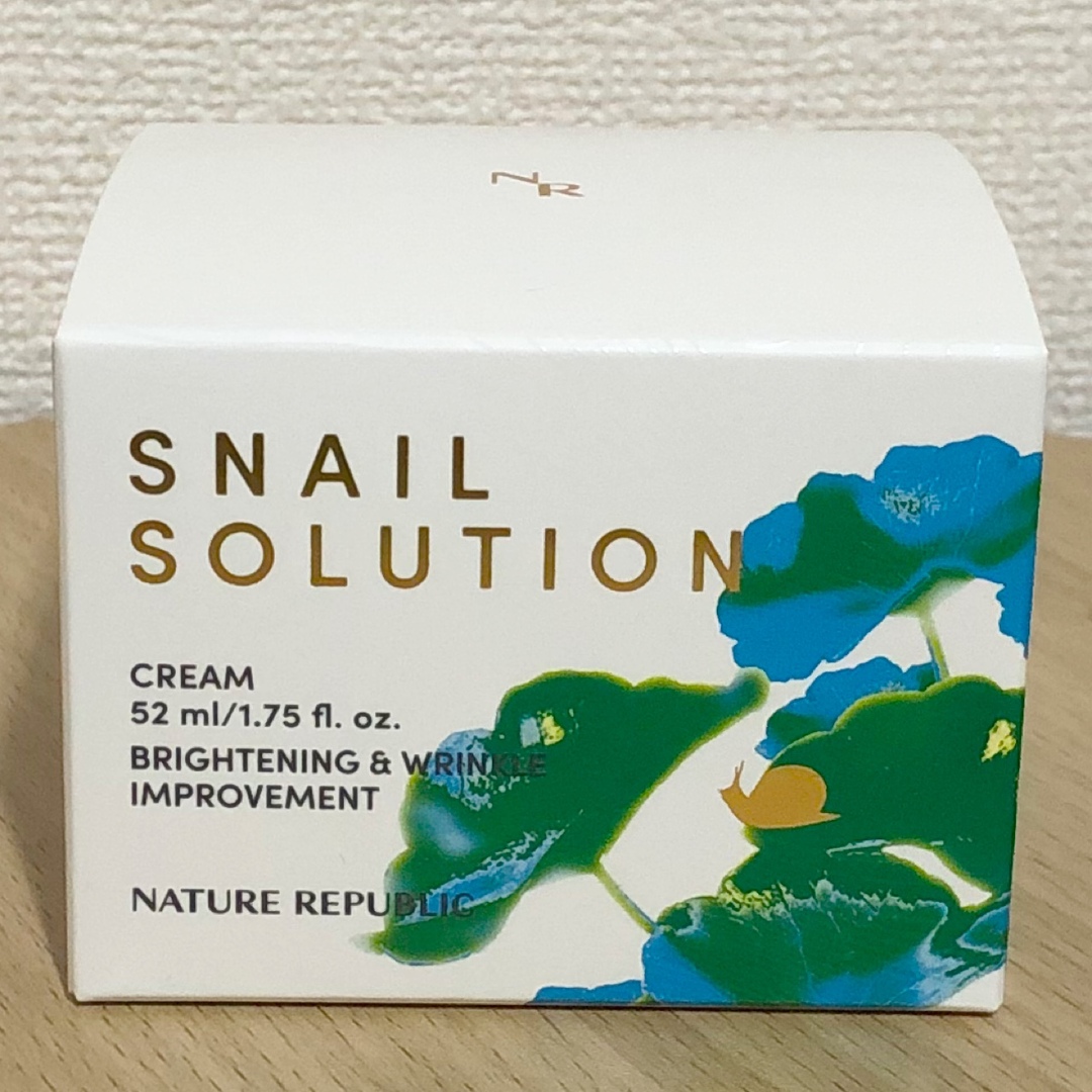 NATURE REPUBLIC(ネイチャーリパブリック)のスネイルソリューション　クリーム コスメ/美容のスキンケア/基礎化粧品(フェイスクリーム)の商品写真