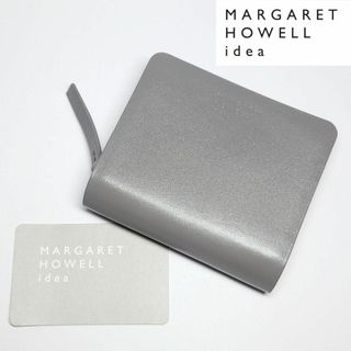 マーガレットハウエル(MARGARET HOWELL)の【新品未使用】マーガレットハウエルアイデア 二つ折り財布ベンジャミン グレー(財布)