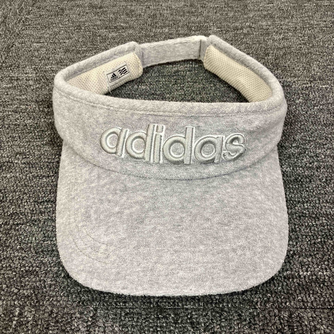 adidas(アディダス)の即決 adidas アディダス サンバイザー メンズの帽子(サンバイザー)の商品写真