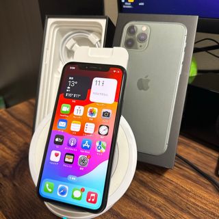 アイフォーン(iPhone)のiPhone11 Pro 256GB ミッドナイトグリーン (スマートフォン本体)