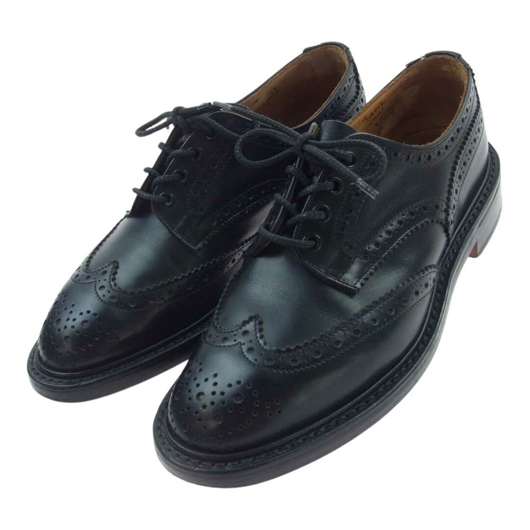 約31cm高さTricker's トリッカーズ その他靴 M5633 BOURTON ウィングチップ レザー シューズ 革靴 ブラック系 8