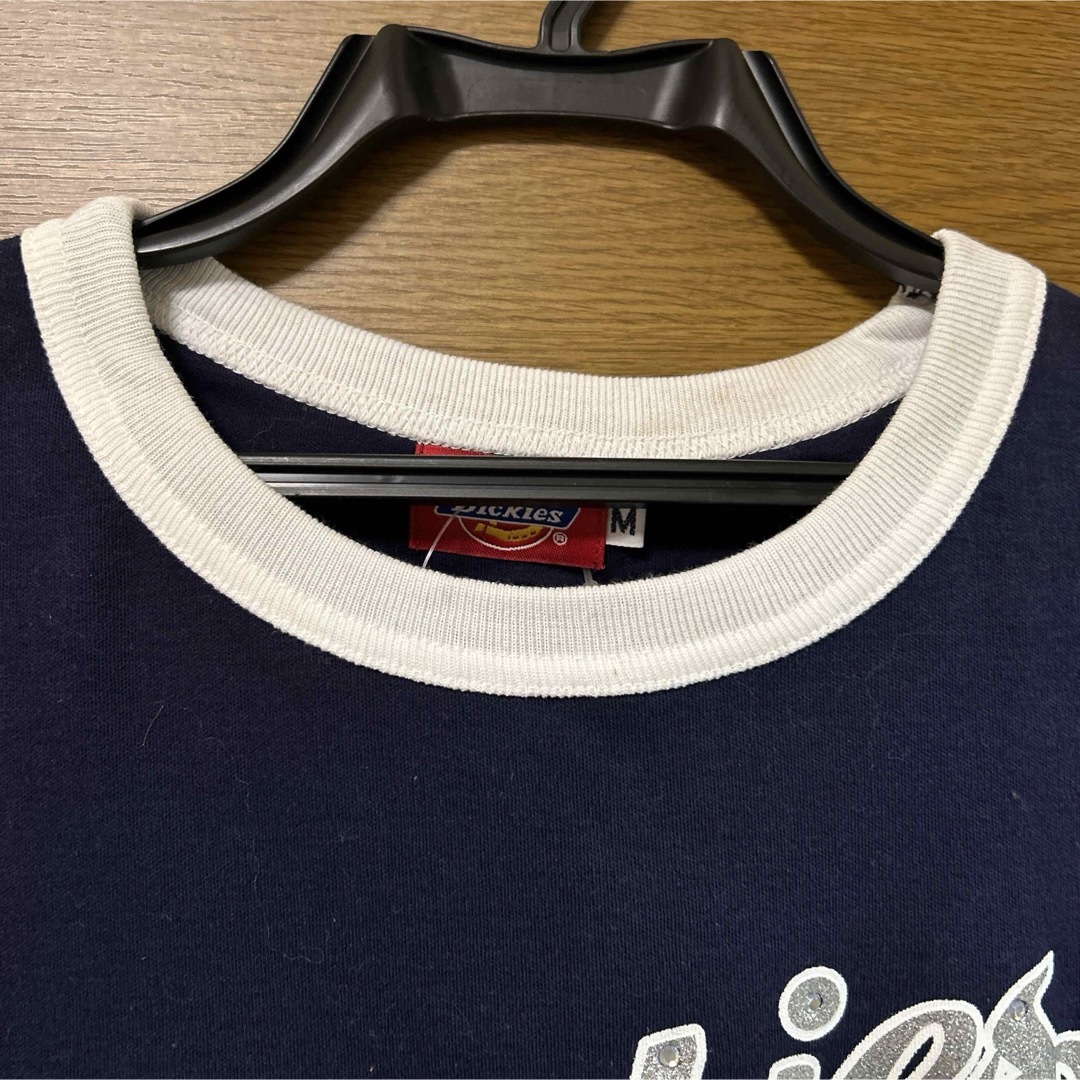 Dickies(ディッキーズ)のディッキーズ　ネイビー　ホワイト　ロゴ　Tシャツ レディースのトップス(Tシャツ(半袖/袖なし))の商品写真