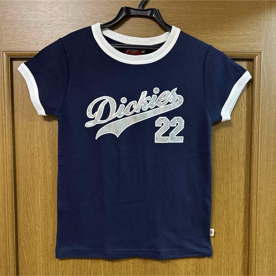 Dickies(ディッキーズ)のディッキーズ　ネイビー　ホワイト　ロゴ　Tシャツ レディースのトップス(Tシャツ(半袖/袖なし))の商品写真