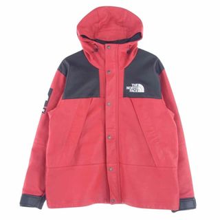 シュプリーム(Supreme)のSupreme シュプリーム ジャケット 18AW THE NORTH FACE Leather Mountain Parka ノースフェイス レザー マウンテンパーカー レッド系 ブラック系【中古】(その他)