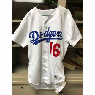 メジャーリーグベースボール(MLB)のドジャース野茂ユニフォームLL〜3Lくらい。16、17、18と揃えてみませんか！(ウェア)