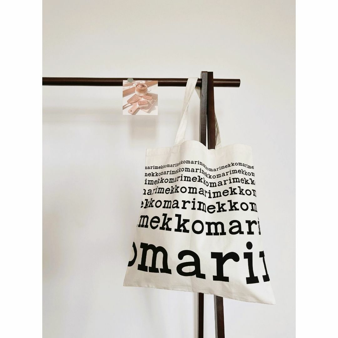 marimekko(マリメッコ)の★希少・黒★ マリメッコ ノベルティ トートバック  レディースのバッグ(トートバッグ)の商品写真