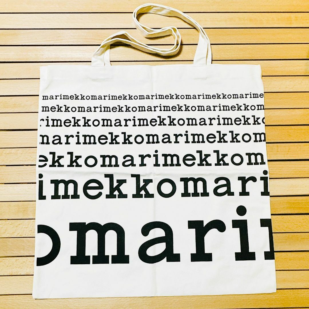 marimekko(マリメッコ)の★希少・黒★ マリメッコ ノベルティ トートバック  レディースのバッグ(トートバッグ)の商品写真