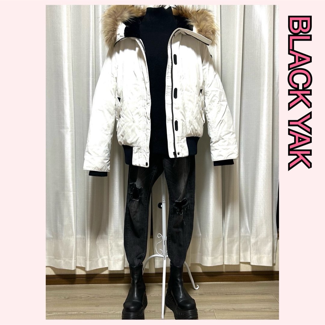 BLACK YAK ブラックヤク　ダウンジャケット韓国フブランド レディースのジャケット/アウター(ダウンジャケット)の商品写真