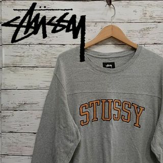 ステューシー(STUSSY)のSTUSSY ステューシー スウェットトレーナー M グレー ストリート(スウェット)