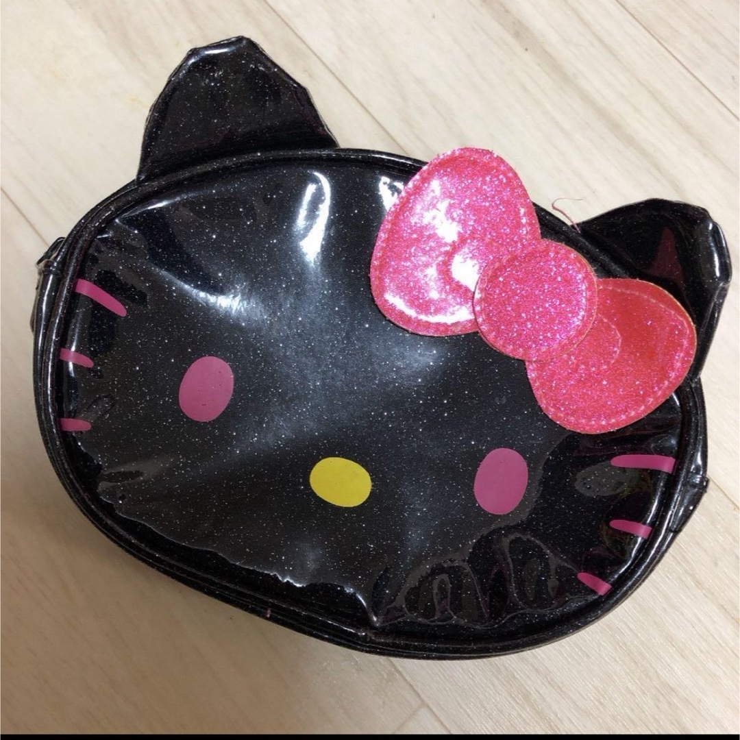 ハローキティ - ブラックピンク小悪魔キティちゃん3点セットの ハローキティ - ブラックピンク小悪魔キティちゃん3点セットの