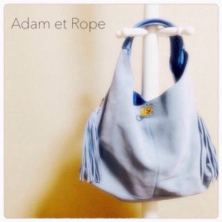 アダムエロぺ(Adam et Rope')のスエードショルダーバッグ(ショルダーバッグ)