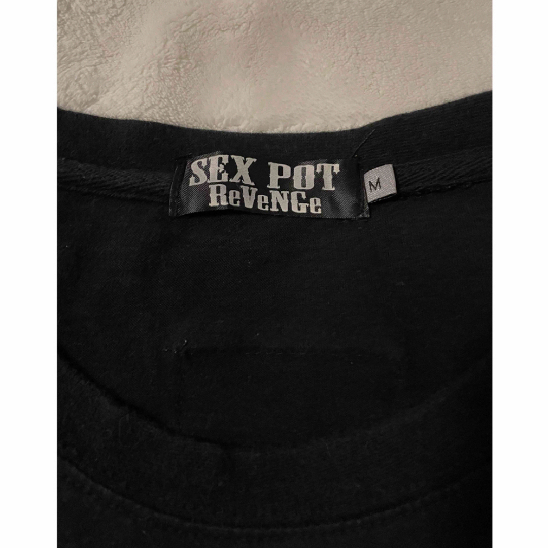 SEX POT ReVeNGe(セックスポットリベンジ)のSEX POT ReVeNGe セックスポットリベンジ ロングTシャツ レディースのトップス(Tシャツ(長袖/七分))の商品写真