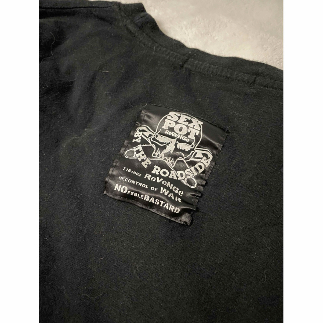 SEX POT ReVeNGe(セックスポットリベンジ)のSEX POT ReVeNGe セックスポットリベンジ ロングTシャツ レディースのトップス(Tシャツ(長袖/七分))の商品写真