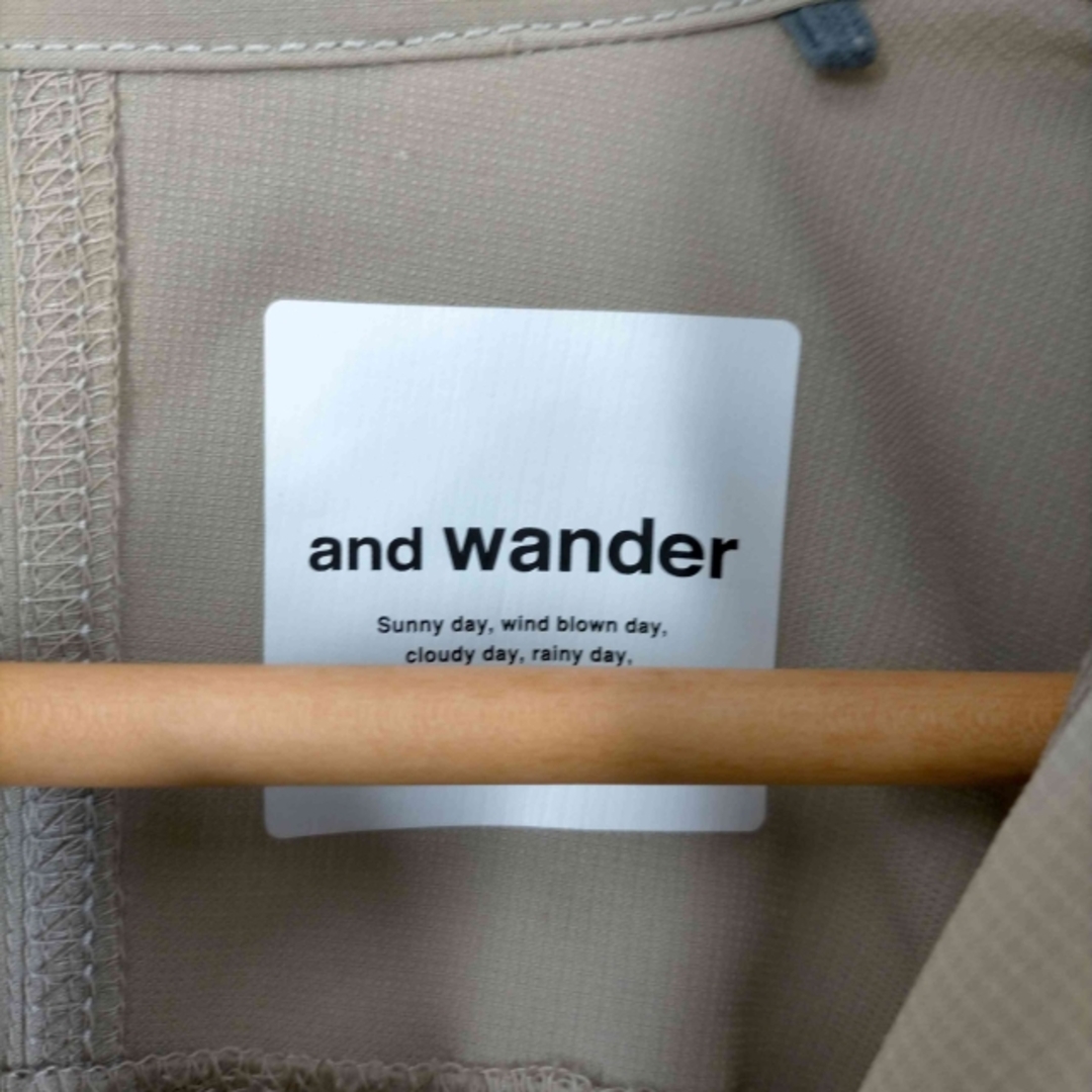 and wander(アンドワンダー)のand wander(アンドワンダー) メンズ トップス その他トップス メンズのトップス(その他)の商品写真