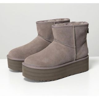 アグ(UGG)のUGG アグ ムートンブーツ CLASSIC MINI PLATFORM US5(ブーツ)