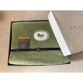 セリーヌ(celine)のセリーヌ　ミンクタッチ　アクリル毛布　未使用保管品　西川産業(毛布)