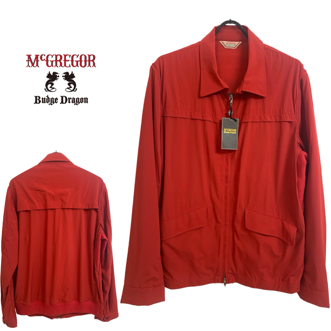 McGREGOR(マックレガー)のMcGREGOR Budge Dragon ナイロン ドリズラージャケット L メンズのジャケット/アウター(ブルゾン)の商品写真
