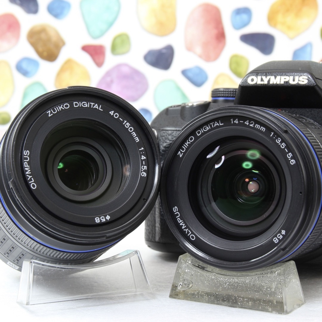 Nryfamのカメラ♪♥◇OLYMPUS E-420 ◇ダブルズームキット ◇美品