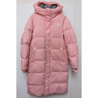 ザノースフェイス(THE NORTH FACE)のTHE NORTH FACE ダウンロングジャケット 95(Mサイズ)ピンク(ダウンジャケット)