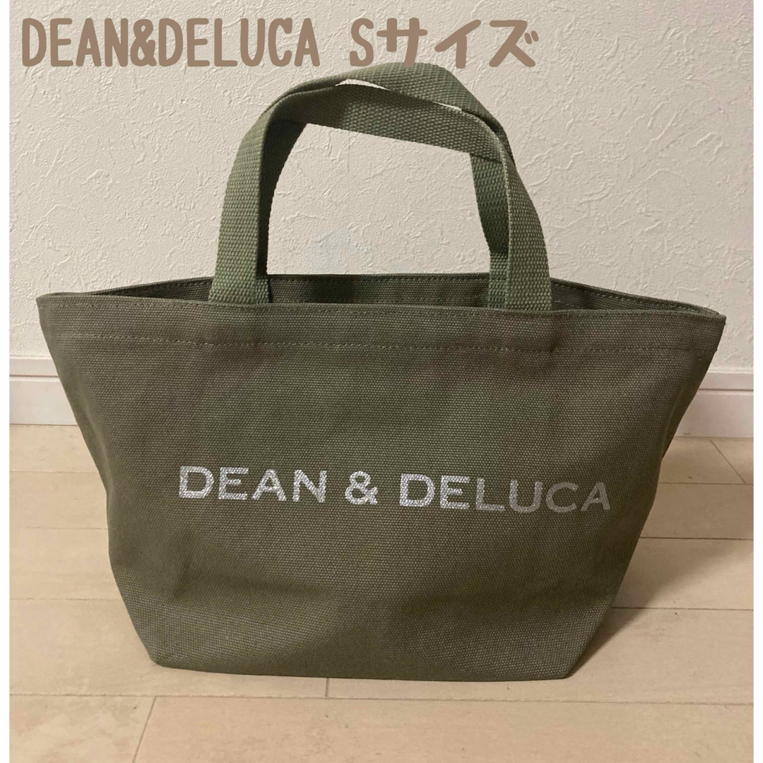 DEAN & DELUCA(ディーンアンドデルーカ)の新品　DEAN&DELUCA　ディーン＆デルーカ　トートバック　カーキ　Sサイズ レディースのバッグ(トートバッグ)の商品写真