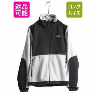 ザノースフェイス(THE NORTH FACE)のUS企画ノースフェイス デナリ ジャケット レディース L The North Face DENALI フルジップ フリース ナイロン ブルゾン ジャンパー 2トーン(ブルゾン)