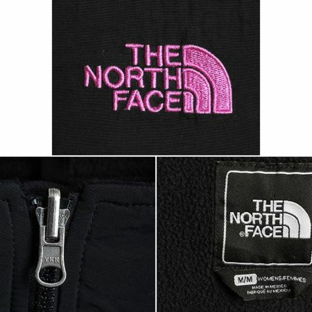 THE NORTH FACE(ザノースフェイス)のノースフェイス デナリ ジャケット レディース M  The North Face DENALI アウトドア フリース ナイロン ジャンパー ブラック ブルゾン 黒 レディースのジャケット/アウター(ブルゾン)の商品写真