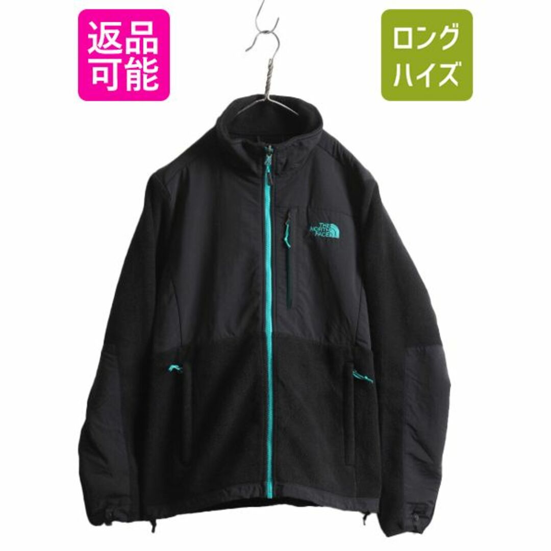 ノースフェイス デナリ ジャケット レディース L / The North Face DENALI アウトドア フリース ナイロン ジャンパー 黒 ブルゾン ブラックブルゾン