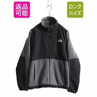 ザノースフェイス(THE NORTH FACE)のノースフェイス デナリ ジャケット レディース M / 古着 The North Face アウトドア フリース ナイロン ブルゾン ジャンパー 2トーン 灰 黒(ブルゾン)