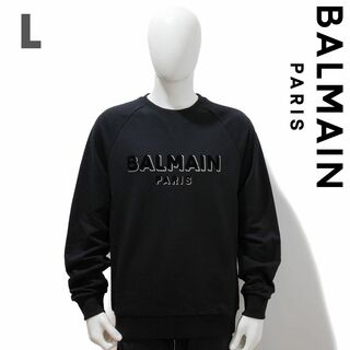 バルマン(BALMAIN)の新品 Balmain メタリックフロック スウェットシャツ(スウェット)