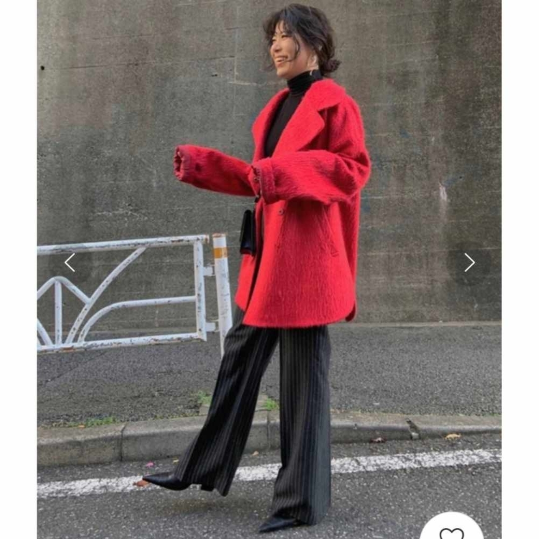 Ameri VINTAGE - Ameri【タグ付新品】シャギー ミドル コートの Ameri VINTAGE - Ameri【タグ付新品】シャギー ミドル コートの